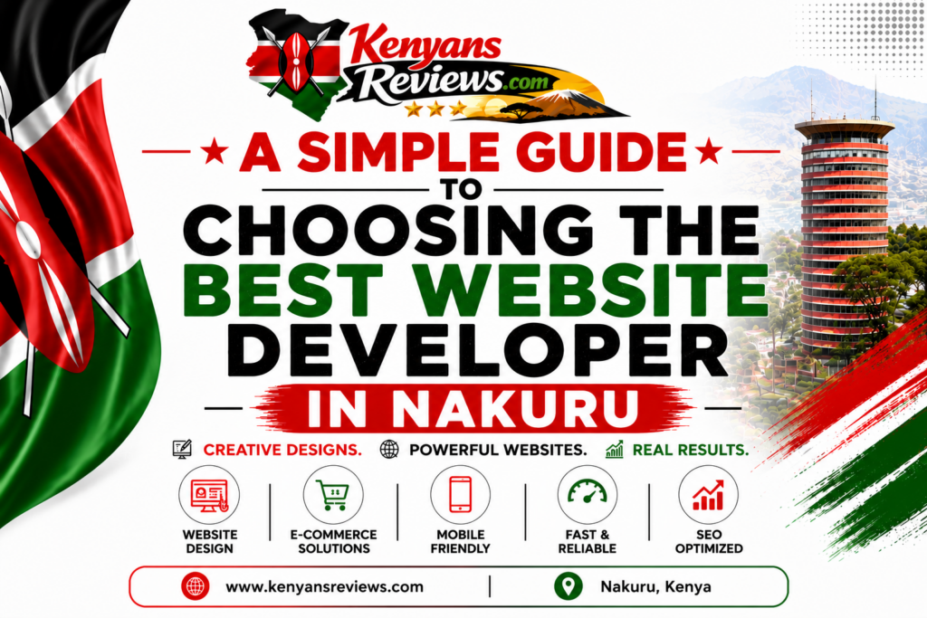A Simple Guide to Choosing the Best Website Developer in Nakuru