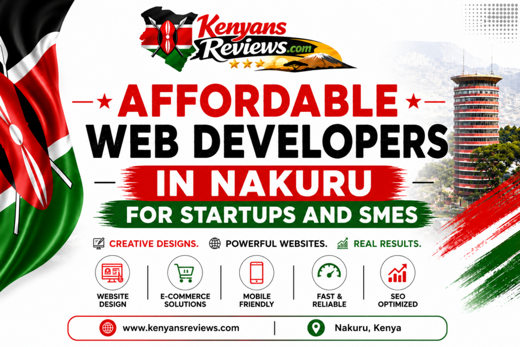 Affordable Web Developers in Nakuru for Startups and SMEs