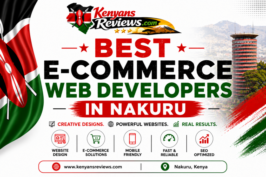 Best E-commerce Web Developers in Nakuru