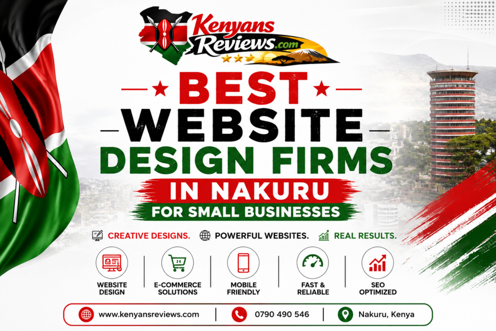 Best Website Design Firms in Nakuru for Small Businesses