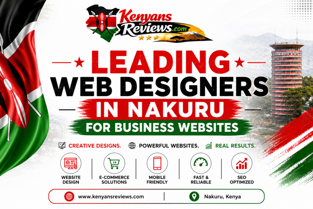 Leading Web Designers in Nakuru for Business Websites