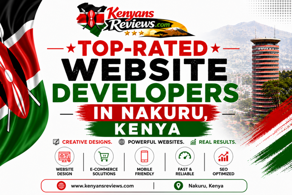 Top-Rated Website Developers in Nakuru, Kenya