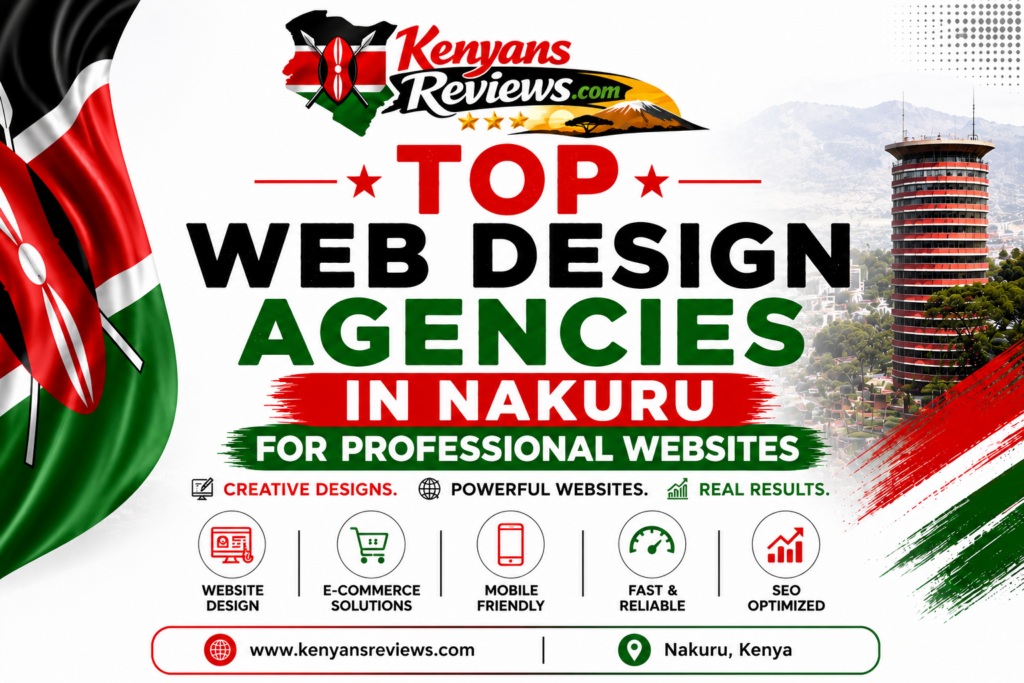 Top Web Design Agencies in Nakuru for Professional Websites